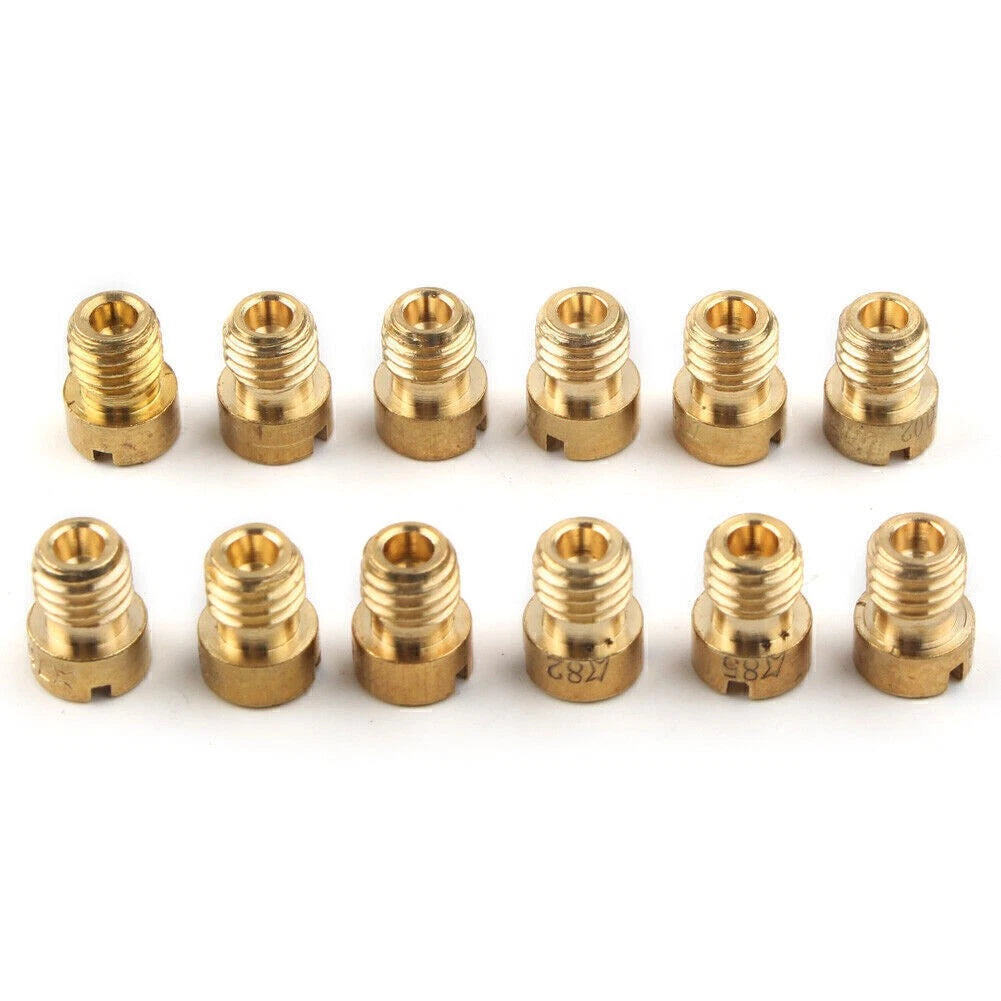 5mm Carburetor Carb Main Jets Replacement For #75-#102 Dellorto sha phbg 12pcs