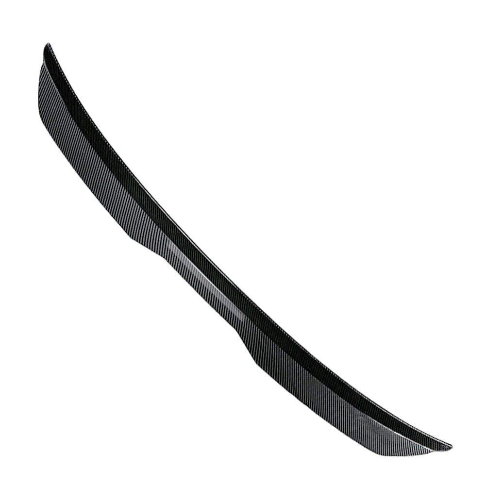For Hatchback SUV MPV Universal Car Rear Roof Lip Spoiler Tail Wing Carbon Fiber