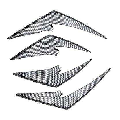 Front Bumper Splitters Spoiler For BMW M3 G80 G81 M4 G82 G83 2021-2024