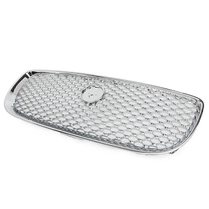 1 Pcs  Front Upper Mesh Grille Radiator Grill for Jaguar XJ 2016-2020 Chrome