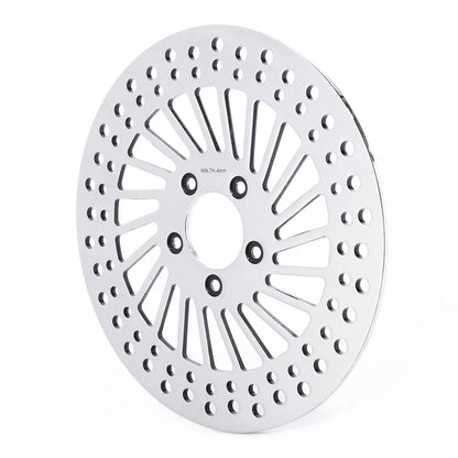 11.8" Front Brake Rotor Disc & Bolts Fit For Harley Touring Glide Dyna Softail