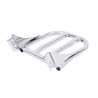 Chrome Sissy Bar Backrest Luggage Rack For Harley Sportster XL 883 1200 2004-Up