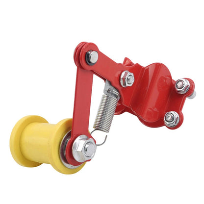 Universal Bolt On Chain Tensioner & Roller Adjuster Motorcycle ATV Dirt Bike Red