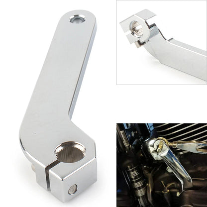 Shift Shifter Rod Lever Silver Fit Harley FLT 1982-18 Road Glide FLTRX 2015-2020