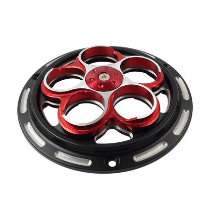 Red Cooling Fan Cover Engine Radiator Guard For Vespa Sprint Primavera 150