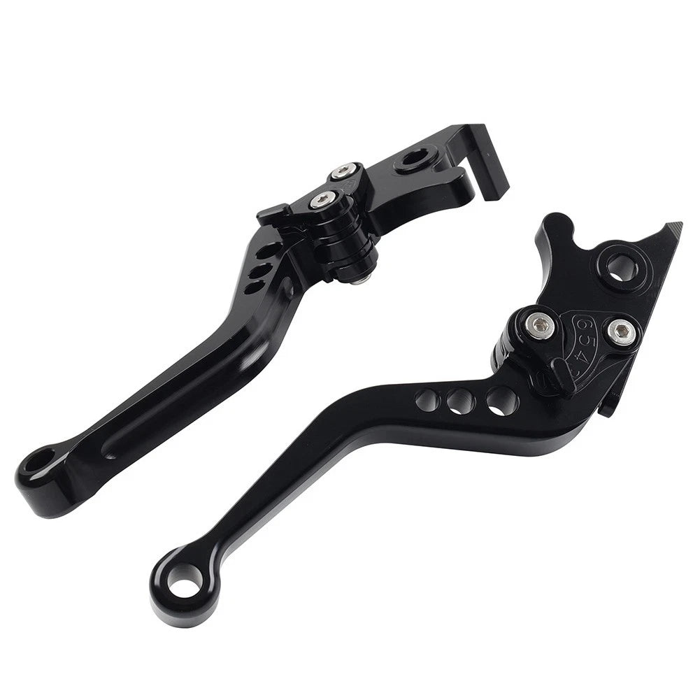 CNC Adjust Short Brake Clutch Levers For Kawasaki Ninja ZX4R ZX4RR 2023-2025