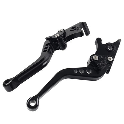CNC Adjust Short Brake Clutch Levers For Kawasaki Ninja ZX4R ZX4RR 2023-2025