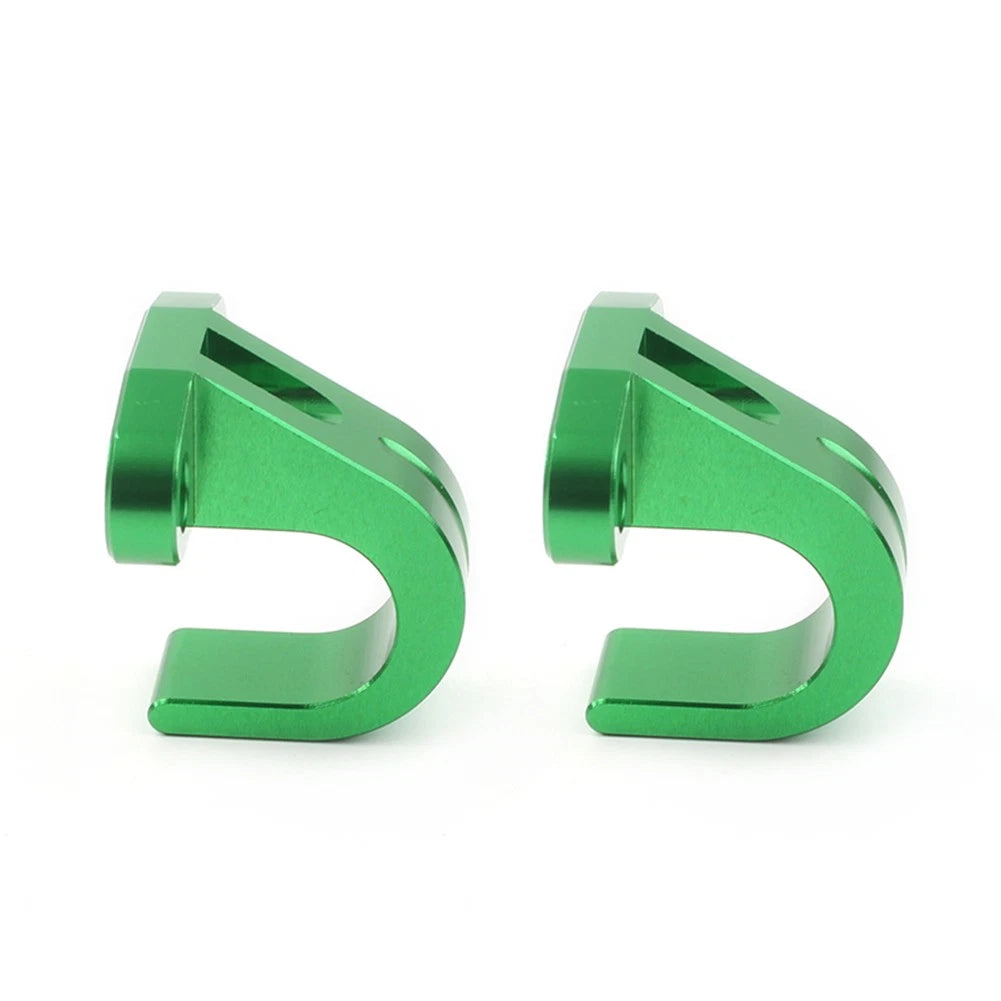 2X Rear Brake Line Hose Cable Guide Clamp For KAWASAKI KX250F KX450 KX450F KX250