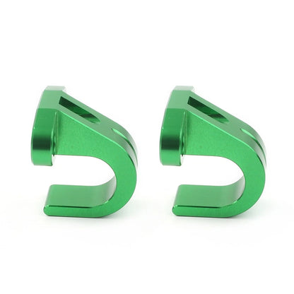 2X Rear Brake Line Hose Cable Guide Clamp For KAWASAKI KX250F KX450 KX450F KX250