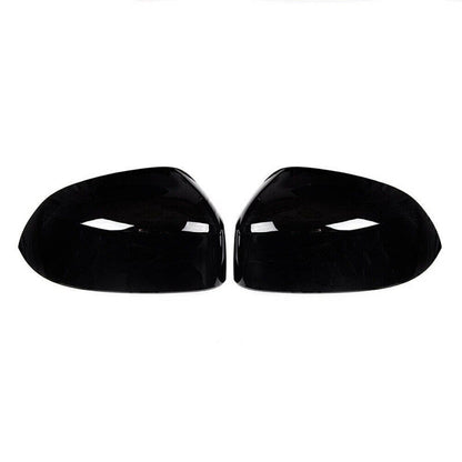 Fit BMW X3 X4 G01 G02 2018-2022 Rearview Rear View Mirror Cap Cover Gloss Black