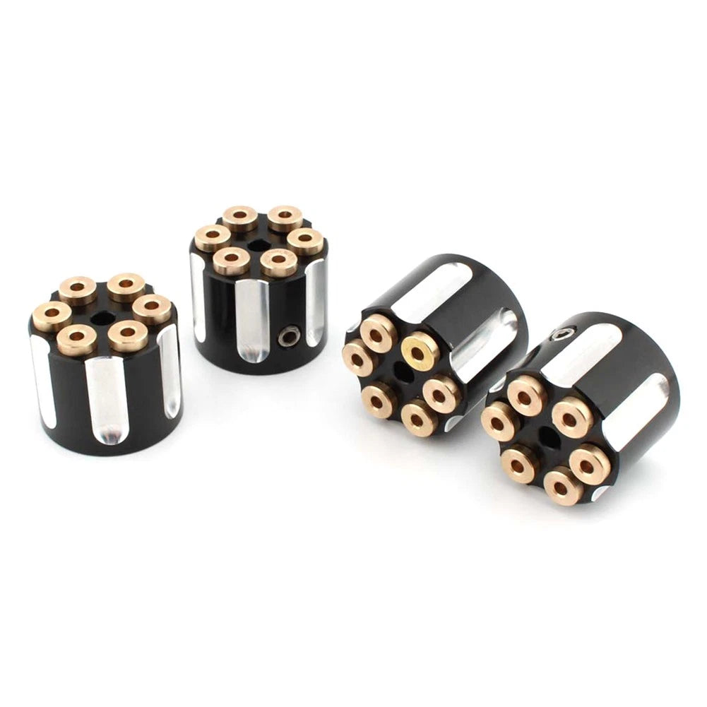 4X Spark Plug Screw Nut Head Bolt Cap Engine Topper Cover For Harley Twin Cam US