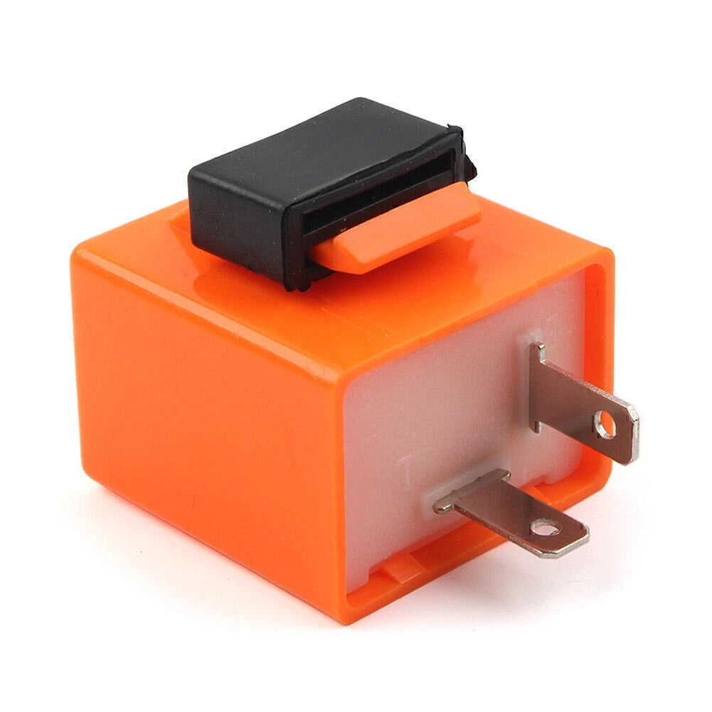 1x Motorcycle 12V E-bike Flasher Relay  LED Turning Signal Light Blinker GZ
