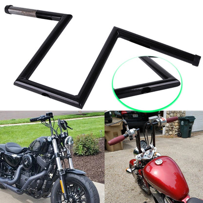 1" Ape Hanger Handlebar 10 1/2" Drag Z Bar For Harley Sportster XL 1200 883 Dyna