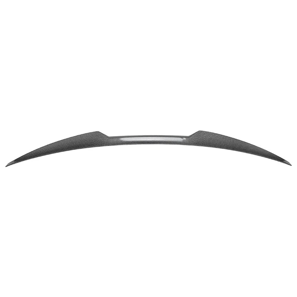 Carbon Fiber Look Rear Trunk Lip Spoiler Wing For Audi A4 B8.5 S4 Sedan 2013-16