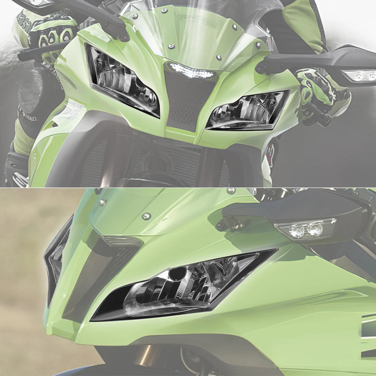 Front Headlight Head Light Assembly Fit For Kawasaki Ninja ZX10R ZX 10R 2011-15