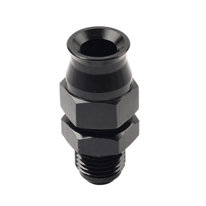 Aluminum 6AN Male to 3/8" Tube Hardline Fuel Line Compression Fitting Adapter