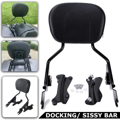 Backrest Sissy Bar Docking Kit For Harley Street Glide Electra Glide 2014-2023