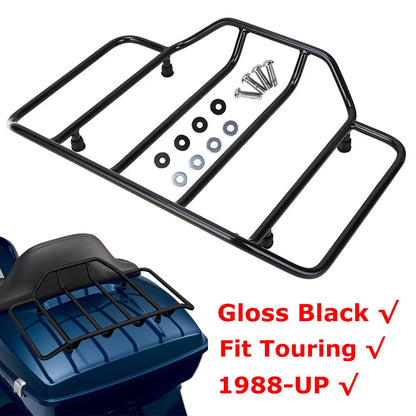 Tour Pack Pak Luggage Top Rack For Harley Road King Street Electra Glide 1984-Up
