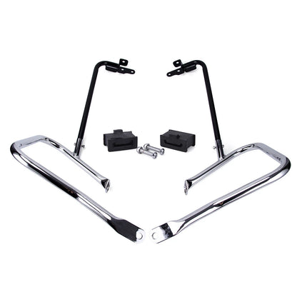 Saddlebag Bracket Guard Bars For Harley Touring Street Road Glide FLHX 2014-2023