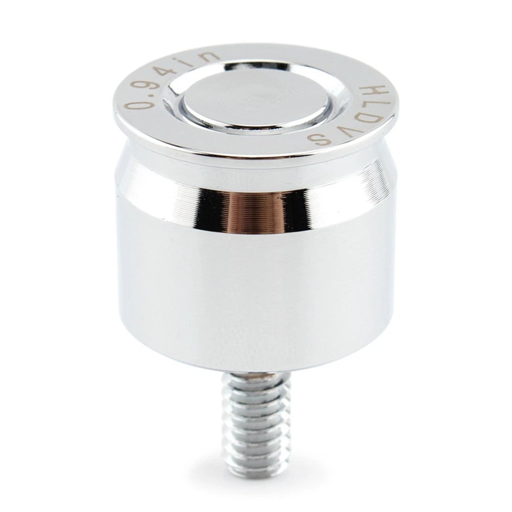 M6 Rear Fender Seat Bolt Knob Cover For Harley Sportster Street Glide Silver US