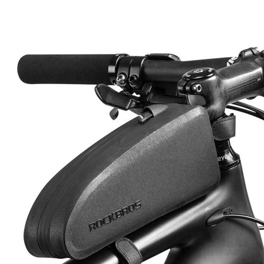 Bicycle Cycling Bike MTB Front Frame Bag Waterproof Top Tube Bag Pouch Black