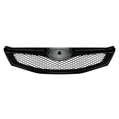 Front Bumper Upper Hood Kidney Grille For Subaru Impreza 10th WRX STI 2008-2011