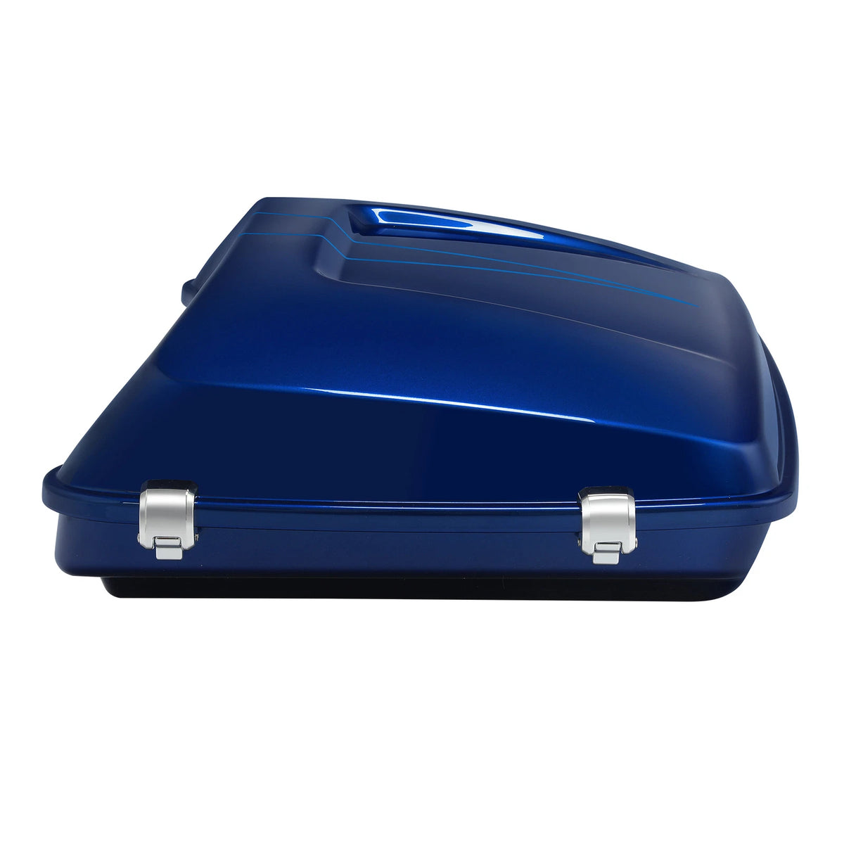 Razor Trunk Backrest Pad Mount Rack Fit For Harley Touring 14-Up Superior Blue