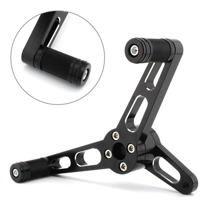 Front Foot Pegs Heel Toe Shifter Lever For Harley Sportster XL883 1200 Iron883 E