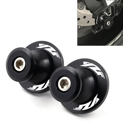 Swingarm Spools Slider Stand Screws M6 For Yamaha YZF R1 R3 R6  Motorcycle Black