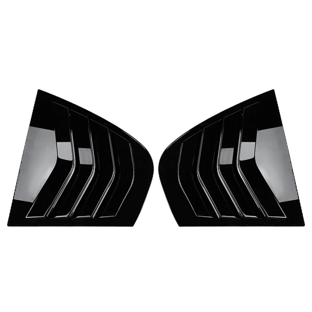 Rear Window Side Vent Shutter Louver Cover For BMW 3 Series E90 Sedan 2005-2013