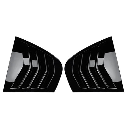 Rear Window Side Vent Shutter Louver Cover For BMW 3 Series E90 Sedan 2005-2013