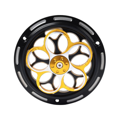 Golden Cooling Fan Cover Engine Radiator Guard For Vespa Sprint Primavera 150