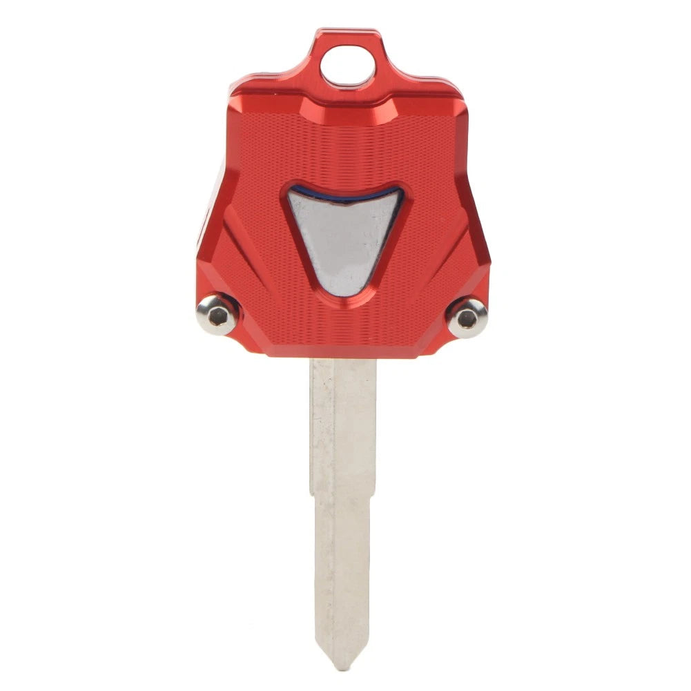 1x CNC Motor Key Shell Case Cover For Yamaha YZF R1 MT10 FZ07 FJ-09 XSR700 Red