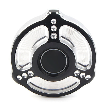 Fuel Gas Tank Cap Cover Fit For Harley Sportster Touring Softail Dyna 1992-2017
