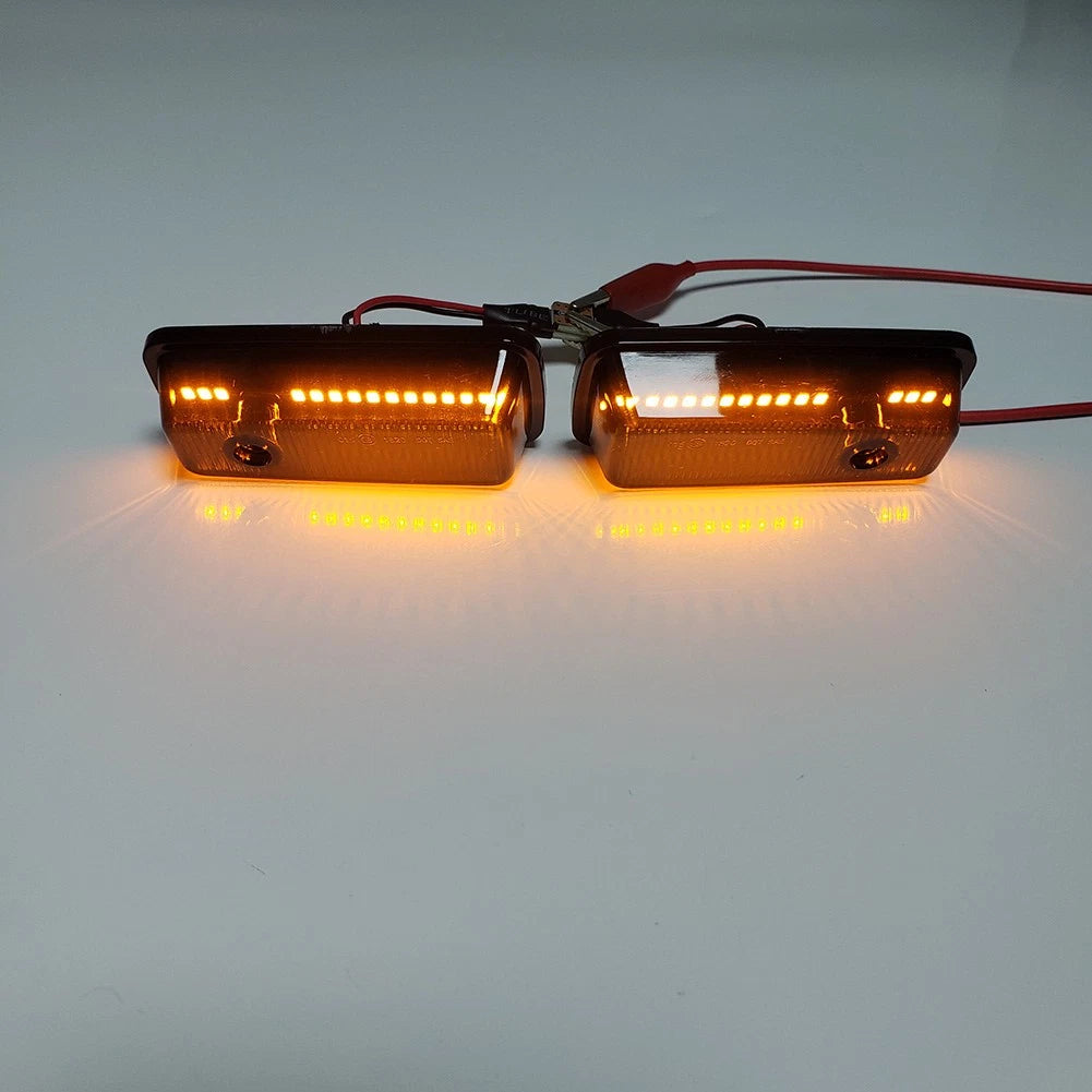 2x LED Dynamic Side Marker Turn Signal Light For Mercedes Benz G-Class W461 G500