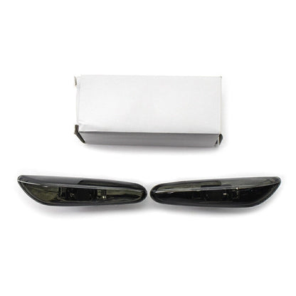 Side Marker Light Turn Signal Lamp Fit BMW E46 4DR 02-05 63137165915 Smoke Gray