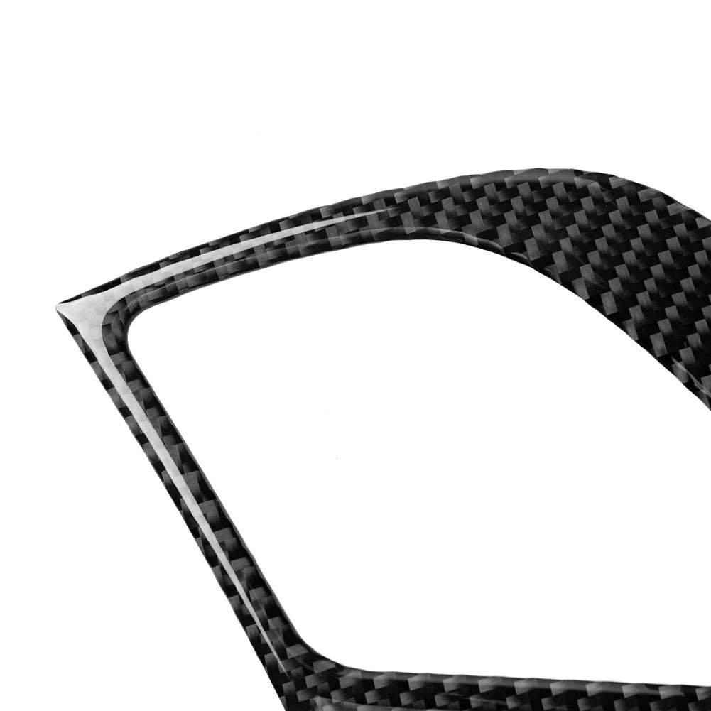 LHD Carbon Fiber Look Console Instrument Panel Cover Trim For Audi A4 B8 RS4 S4