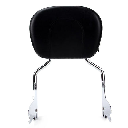 US Passenger Backrest Sissy Bar Pad For Harley Electra Glide Road King 1997-2008