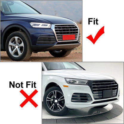 For Audi Q5 2018-2022 Left Front Bumper Fog Light Grille Grill Cover 80A807679D