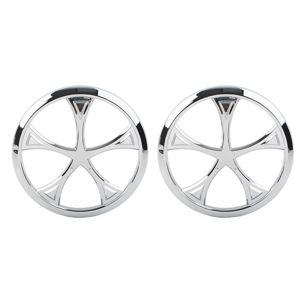 Front Speaker Grill Trim Cover Fit Harley Trike Tri Glide Ultra Classic 2014-22