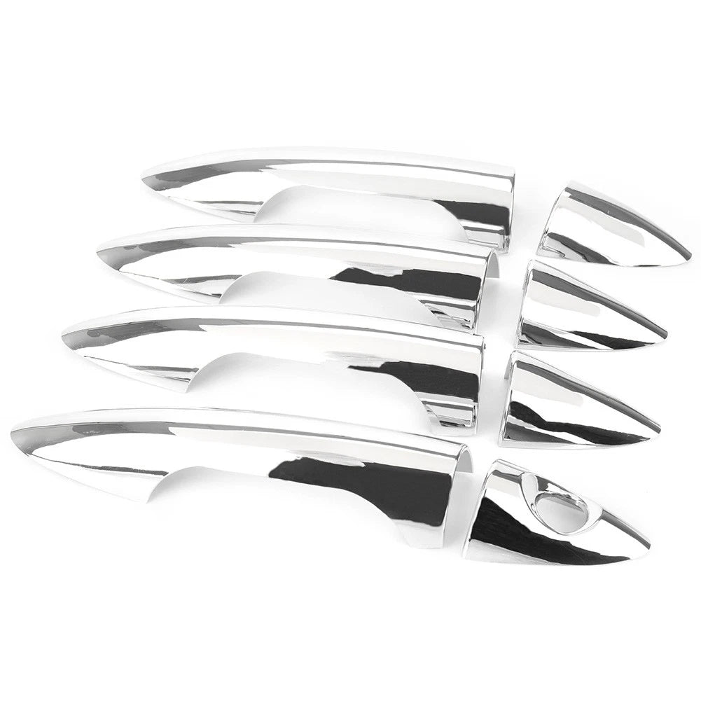 Door Handle Cover Molding Trim Chrome Fit Hyundai Accent Solaris Verna 2011-16