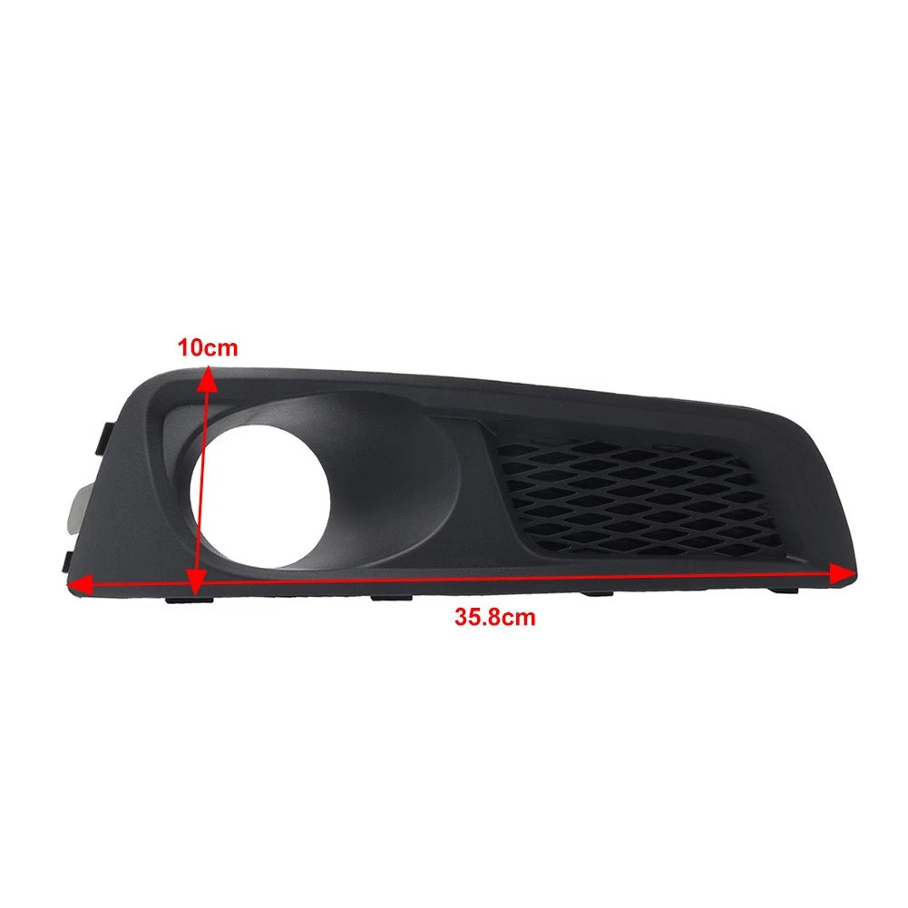 1pc Left Front Bumper Fog Light Bezel Cover Black For Subaru Legacy 2010-2012