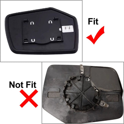 Side Mirror Glass With Heated Right Side For Ford Escape 2008-2012