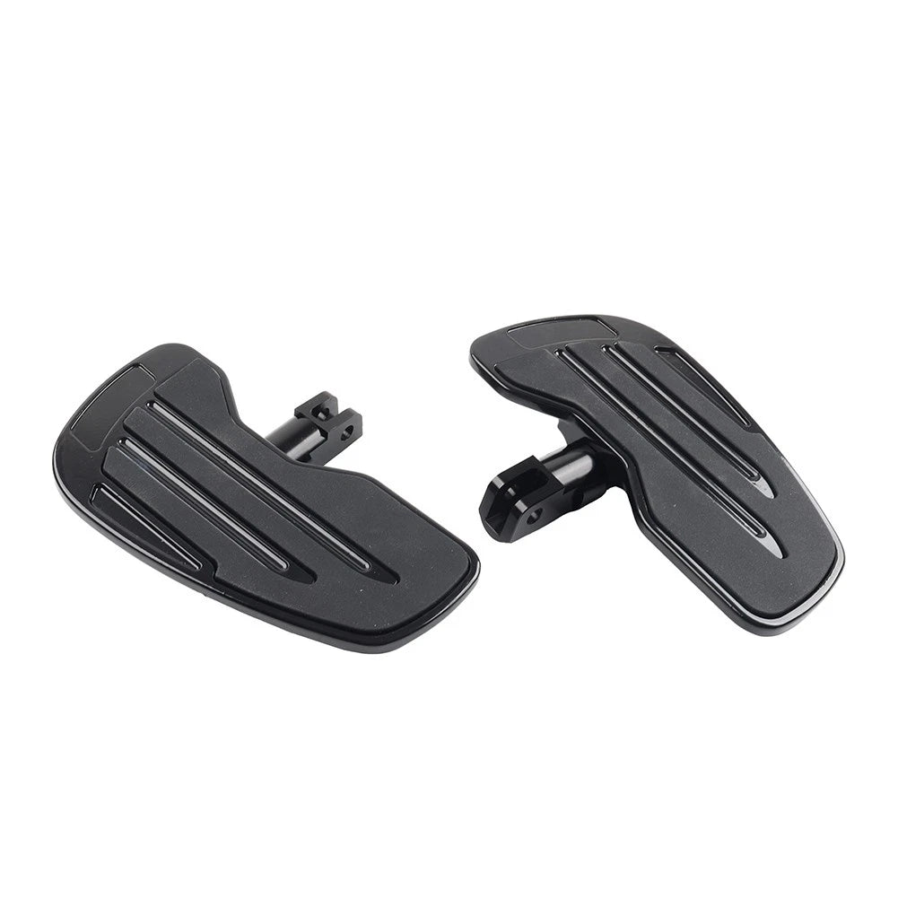 Front Rider Footboards Footpegs Pedals For Honda Gold Wing GL1800 2001-24 Black