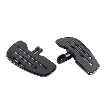 Front Rider Footboards Footpegs Pedals For Honda Gold Wing GL1800 2001-24 Black