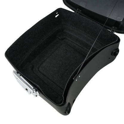 Matt Black King Trunk Mout Rack Fit For Harley Touring Road Glide King 2014-2025
