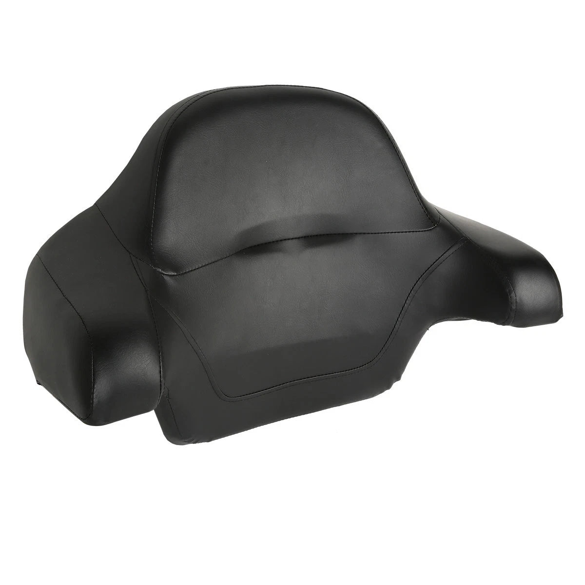 Matt Black Chopped Trunk Pad Solo Rack Fit For Harley Touring 14-25 23