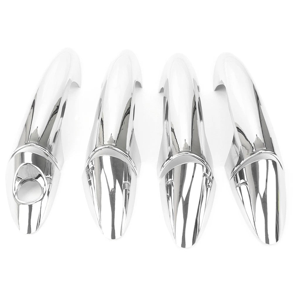 Door Handle Cover Molding Trim Chrome Fit Hyundai Accent Solaris Verna 2011-16