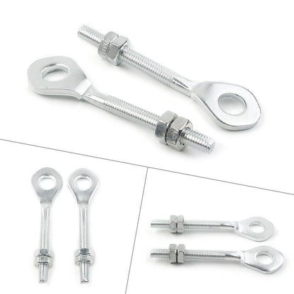 Chain Axle Tensioner Adjuster Tightener Fit 50/70cc 90/110cc 125cc Dirt Bike ATV