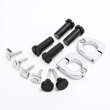 Lower Vented Fairing Mounting Hardware Clamps Kit For Harley Electra Glide 83-13